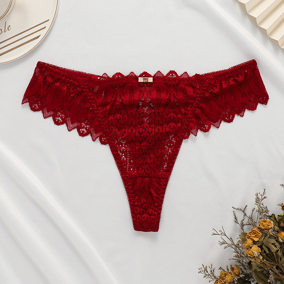 Women Sexy Lace Panties Low-waist Underwear