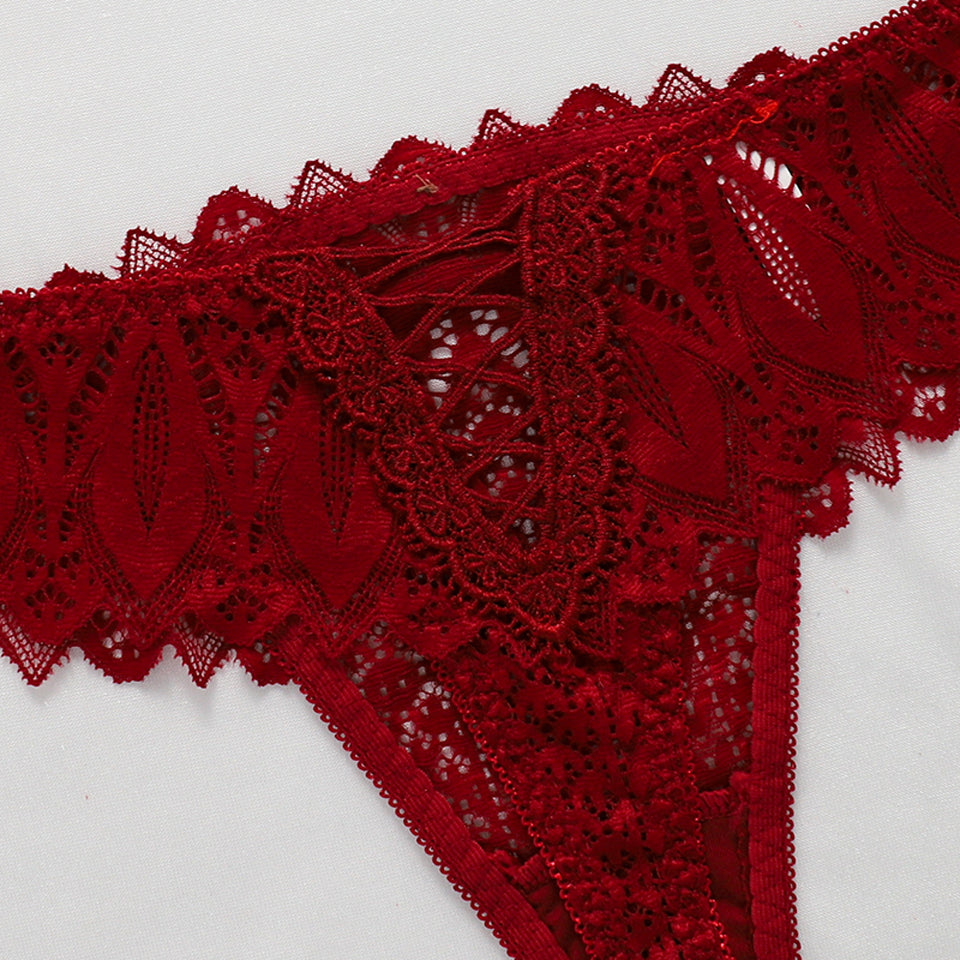 Women Sexy Lace Panties Low-waist Underwear