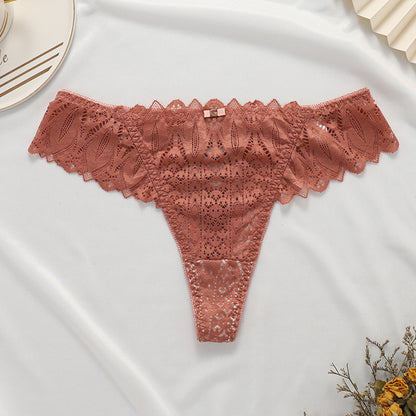 Women Sexy Lace Panties Low-waist Underwear