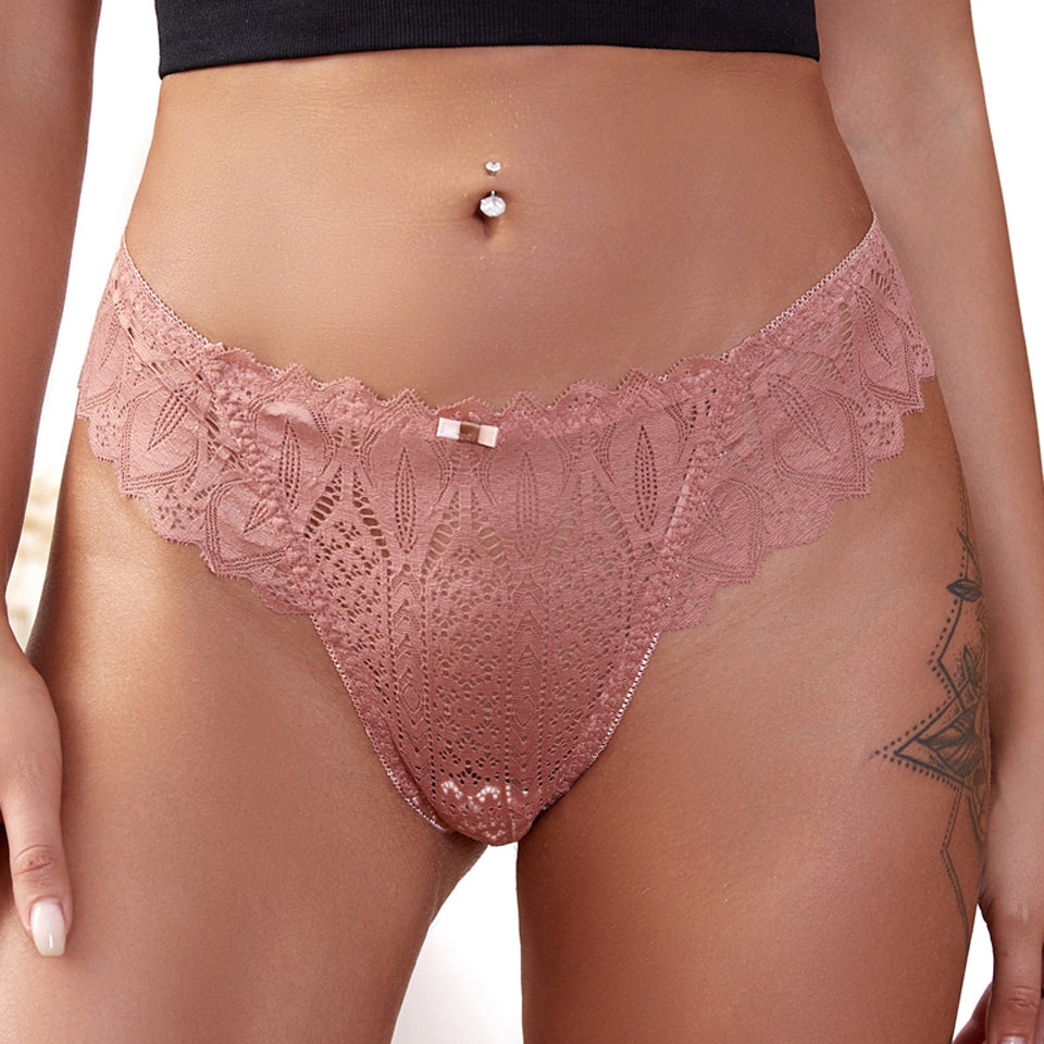 Women Sexy Lace Panties Low-waist Underwear