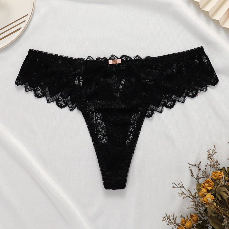 Women Sexy Lace Panties Low-waist Underwear