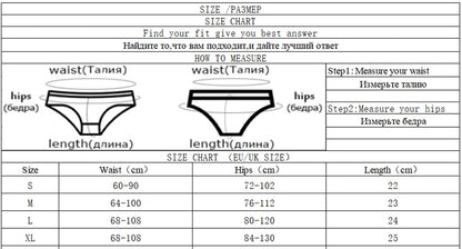 Panties Women Lace Underwear Sexy Low Rise Briefs